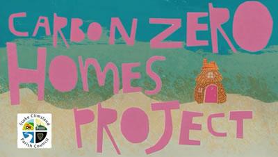 Opening slide in Stoke Climsland Carbon Zero Homes Project Animation