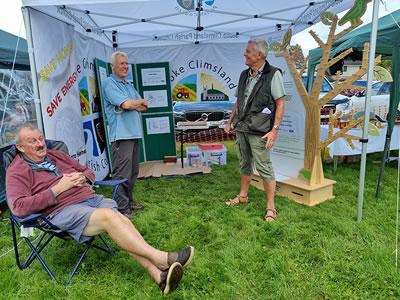 The Carbon Zero Homes Project Stall