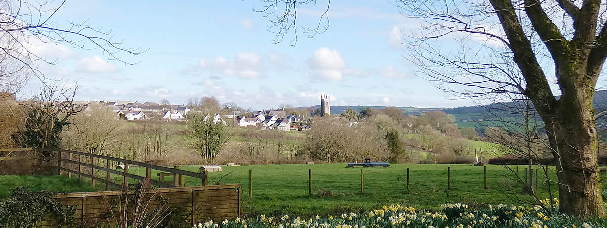 Views over Stoke Climsland village