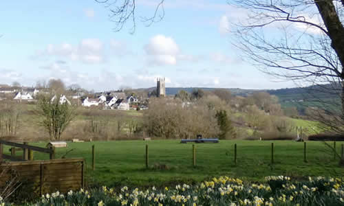 Views over Stoke Climsland village